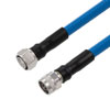 Plenum 4.3-10 Male to N Male Low PIM Cable Using SPP-500-LLPL Coax Using Times Microwave Parts 4 Foot的图片