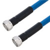 Plenum 4.3-10 Male to 4.3-10 Male Low PIM Cable Using SPP-500-LLPL Coax Using Times Microwave Parts 2 Foot的图片