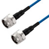N Male to N Male Low PIM Cable Using TFT-402-LF Coax Using Times Microwave Components 2 Foot的图片