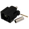 FAKRA Jack Connector Crimp/Solder Attachment for RG188-DS, RG316-DS, Black Color的图片
