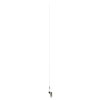 24.5 to 29.5 MHz, Omni Marine Antenna, 3 dBi, UHF Female (SO239) Connector, White, Stainless Steel Radome, Vertical Polarization的图片