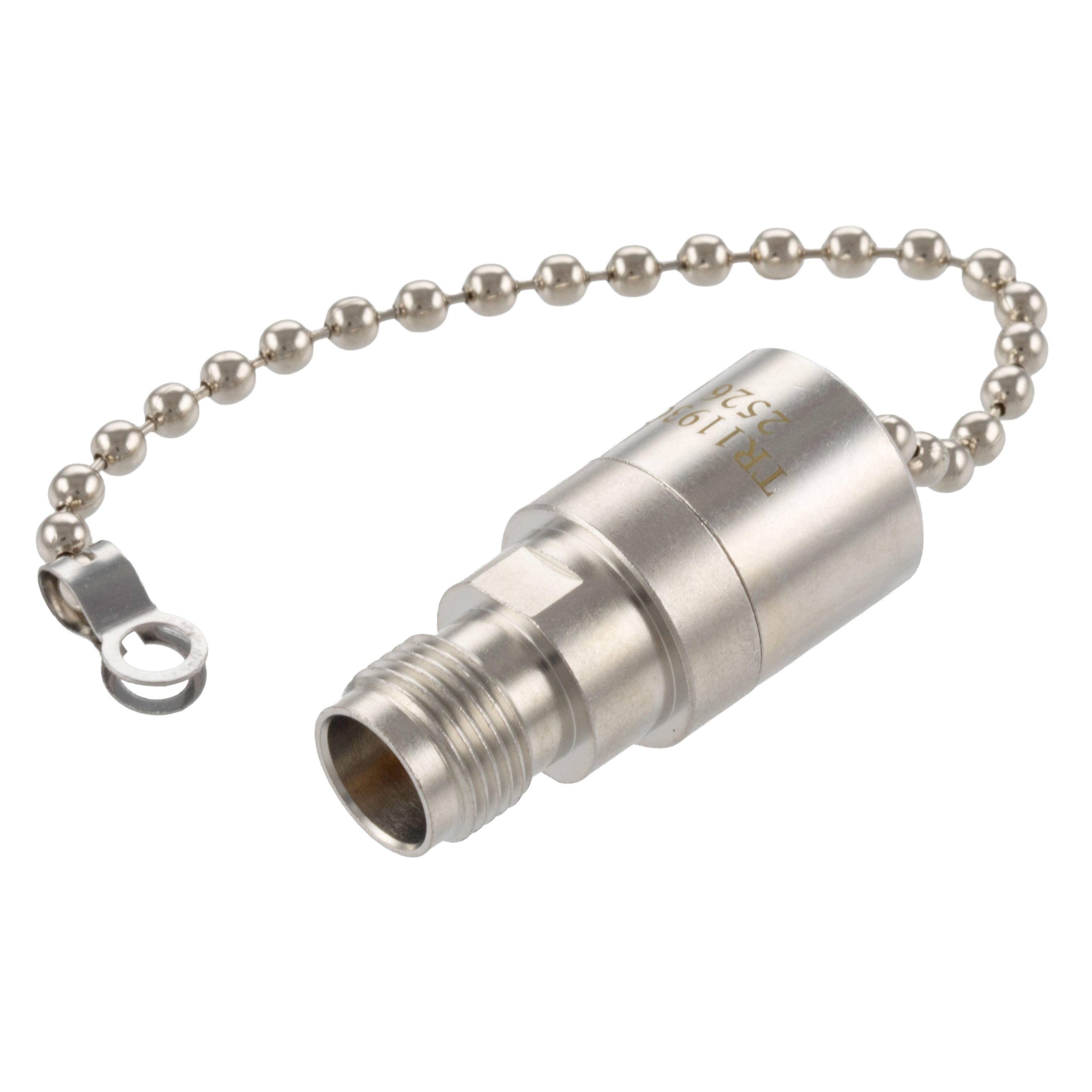 2 Watt RF Load with Chain Up to 12 GHz with 75 Ohm TNC Female Tri-Metal over Copper Plated Brass的图片