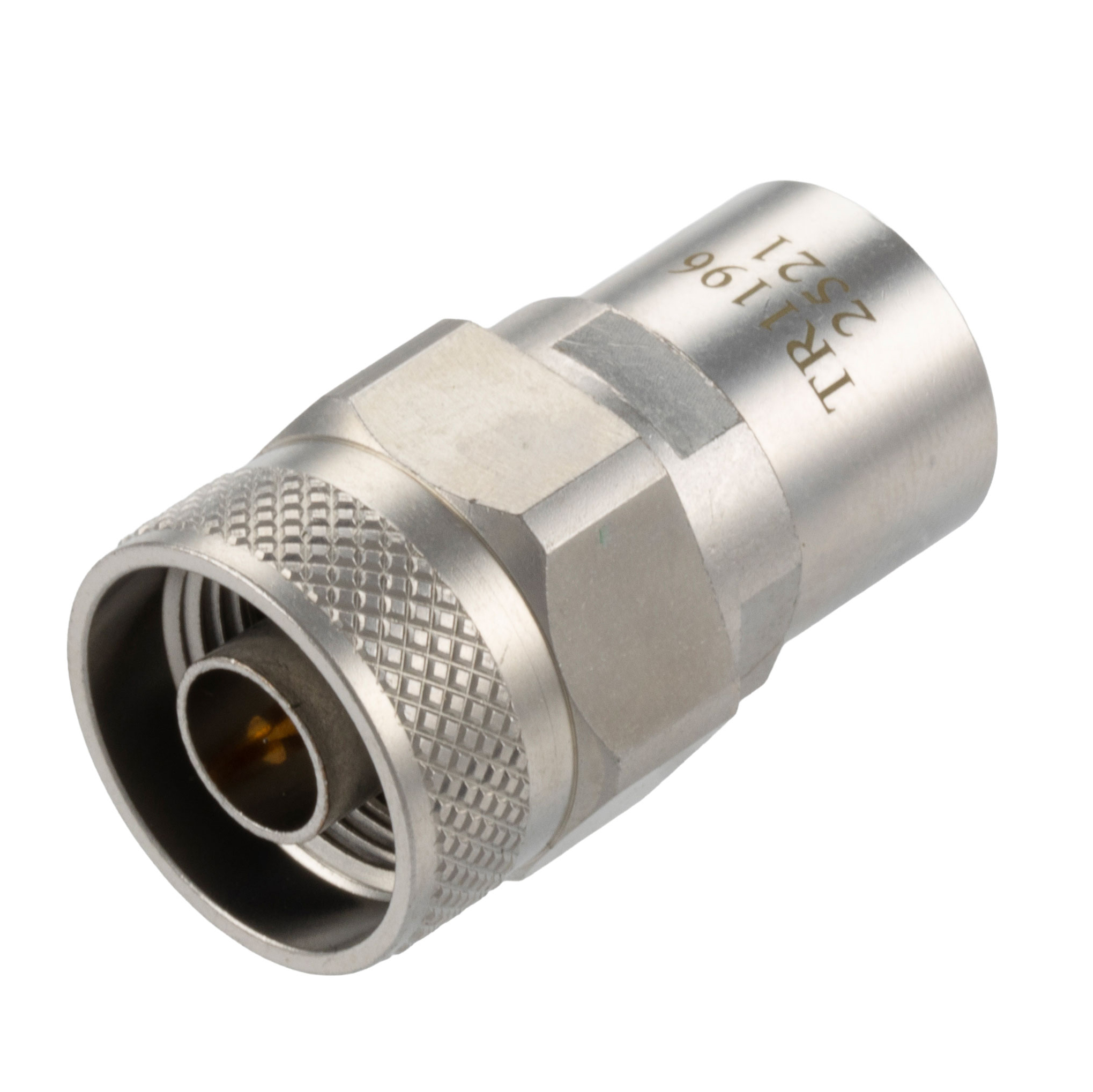 2 Watt RF Load Up to 12 GHz with 75 Ohm N-Type Male Tri-Metal over Copper Plated Brass的图片