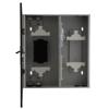 Fiber Enclosure Wall Mount, 24 Ports, Empty with Splice Tray & Adapter panels的图片