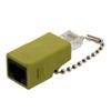 Loopback Adapter RJ48C Female to RJ45 Male, Khaki Green的图片