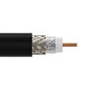 Low Loss Flexible LMR-240-FR Fire Rated Rated Coax Cable Double Shielded with Black FRPE Jacket的图片
