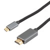 USB to Video Conversion Cable Assembly, USB Type C Male to HDMI Male, 4k @ 60Hz, Nylon Braid, 3M的图片