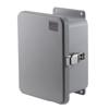 8x6x4" UL Listed Fiberglass Reinf Polyester FRP Weatherproof Outdoor IP66 NEMA 4 Enclosure的图片