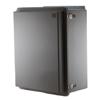 20x16x10" UL Listed Fiberglass Reinf Polyester FRP Weatherproof Outdoor IP66 NEMA 4 Enclosure, Kit bundled w/Aluminum Blank Mount Plate的图片