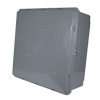 24x24x10 UL® Listed Polycarbonate Weatherproof Outdoor IP68 NEMA 6P Enclosure, Dark Gray的图片