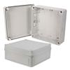 7×7×3英寸（17.8×17.8×7.6厘米）小型工业级接线盒，带角部固定螺丝的图片