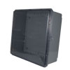 24x24x10 UL® Listed Polycarbonate Weatherproof Outdoor IP68 NEMA 6P Enclosure, Clear Lid, Dark Gray的图片