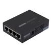 Gigabit 4-Port PoE+ Injector Hub, IEEE 802.3at, 802.3af, Up To 30W 56V, 120W Budget, 100m Distance, Wall Mountable, AC Powered的图片