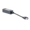 PoE to USB Splitter, 1-Port, Gigabit 10/100/1000 IEEE 802.3af, Ethernet Data & Power to Micro USB Power Plus Ethernet Data, 48V to 5V 1A的图片