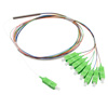 Passive PLC Splitter Field Unit, 1x08 Standard (Even) Split, 1.0m 900um colored fiber, SC/APC的图片