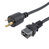 NEMA L5-20P/C19电源线，20A，125V，3英尺（0.9米）的图片