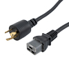 NEMA L6-20P/C19电源线，20A，250V，10英尺（3.0米）的图片