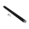 1U (1.75") 19 Inch Panel with 12 Cat6a Couplers的图片