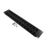 2U (3.5") 19 Inch Panel with 24 Cat6a Couplers的图片