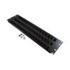 3U (5.25") 19 Inch Panel with 48 Cat6 Couplers的图片