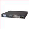 8-Port 10/100TX 802.3at PoE+ with 2-Port Gigabit TP/SFP Combo Desktop Ethernet Switch的图片