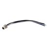 M12 DC Power 4 Pin T Code Female Receptacle, IP68 IP69K Rated, 63V, 12A, PG9 Front Panel Mount Style with 16AWG UL1015 PVC 0.2M Leads的图片