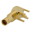 1.0/2.3 Jack Right Angle Connector Solder Attachment Thru Hole PCB, .200 inch x .055 inch Hole Spacing的图片