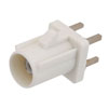 FAKRA Plug Connector Solder Attachment Thru Hole PCB, White Color的图片