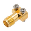 RF PCB Connector, SMA, Female,  Up to 18 GHz, End Launch, Straight, With Round Contact的图片