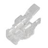 Clear Clip Boot For UTP Ethernet Long-Body RJ45 Male, Compatible With RJ45CBCR, Changeable Color Rings, Fits Up To 6.5mm OD Cable, 100-Pack的图片