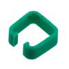 Changeable Color Ring Clip For Use With RJ45CB Style RJ45 Plug Clip Boots, Green Color, PVC, 100 Pack的图片