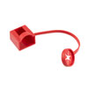 RJ45 Plug, Dust Cap with Tail Clip, PVC, Ethernet的图片