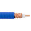 Low Loss Superflexible Corrugated SPP-250-LLPL Plenum Rated Coax Cable with Blue FEP Jacket, By The Foot的图片