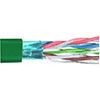 Cat 6以太网散装电缆，铝箔屏蔽 F/UTP,, 4对26AWG绞合导体，UL的/CMCMG阻燃要求，PVC外被，绿色，1000英尺的图片
