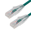 Category 6, Gigabit TAA Compliant Ethernet RJ45 Cable Assembly, 26AWG Stranded, UTP Unshielded, CM PVC, Green, 10F的图片