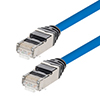 Category 6a Slim Ethernet Assembly, Shielded, CMP Plenum +105°C High Temp, Blue, 3.0Ft的图片
