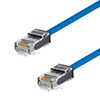 Category 6 Slim Ethernet Patch Cable, Unshielded, Dual Rated CM-LSZH, Blue, 10.0Ft的图片