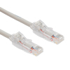 带有LED灯的6a类以太网可追溯电缆组件，由Micro-USB驱动，UTP，PVC，灰色，2.0米的图片