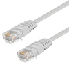 Category 6 Flat Patch Cable, RJ45 / RJ45, White, 30.0 ft的图片