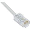 6类阻燃级跳线，RJ45/RJ45，白，15英尺（4.6米）的图片