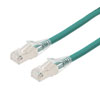 Category 6, Gigabit TAA Compliant Ethernet RJ45 Cable Assembly, 26AWG Stranded, U/FTP Foil Pair Shielded, CM PVC, Green, 3F的图片