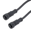 IP68 Waterproof M12 5 Position B-code, Sensor Signal Cable, Light Weight Plastic Nut, 22AWG, PVC, Female To Female, Black, 1M的图片