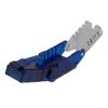 Cat6 RJ45 Rotatable Field Term Plug, Blue的图片